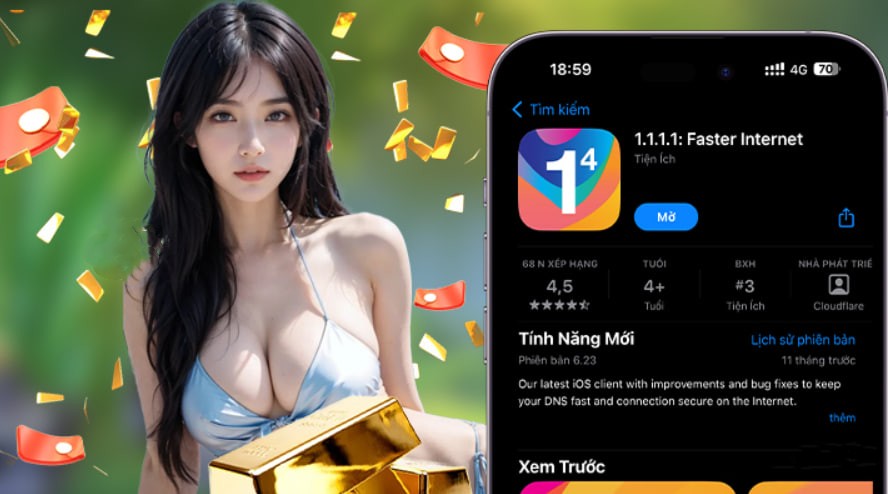 Hình ảnh quảng cáo của 1gom hiển thị nền tảng và các lợi ích